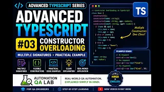 Advanced TypeScript Constructor Overloading Explained with Examples Hindi English