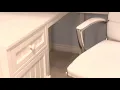 Pottery Barn Teen Loft Bed Bead Board with Mattress