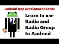 Android form components tutorial series - 3