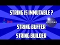 string is immutable in java