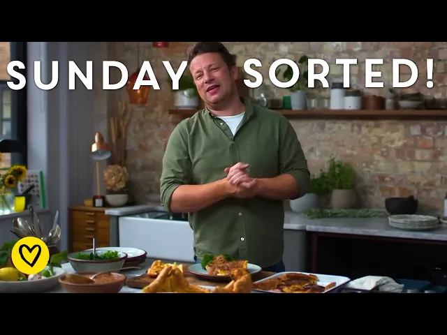 Video: Sunday Sorted! Toad In The Hole & Sticky Toffee Pudding! Jamie Oliver