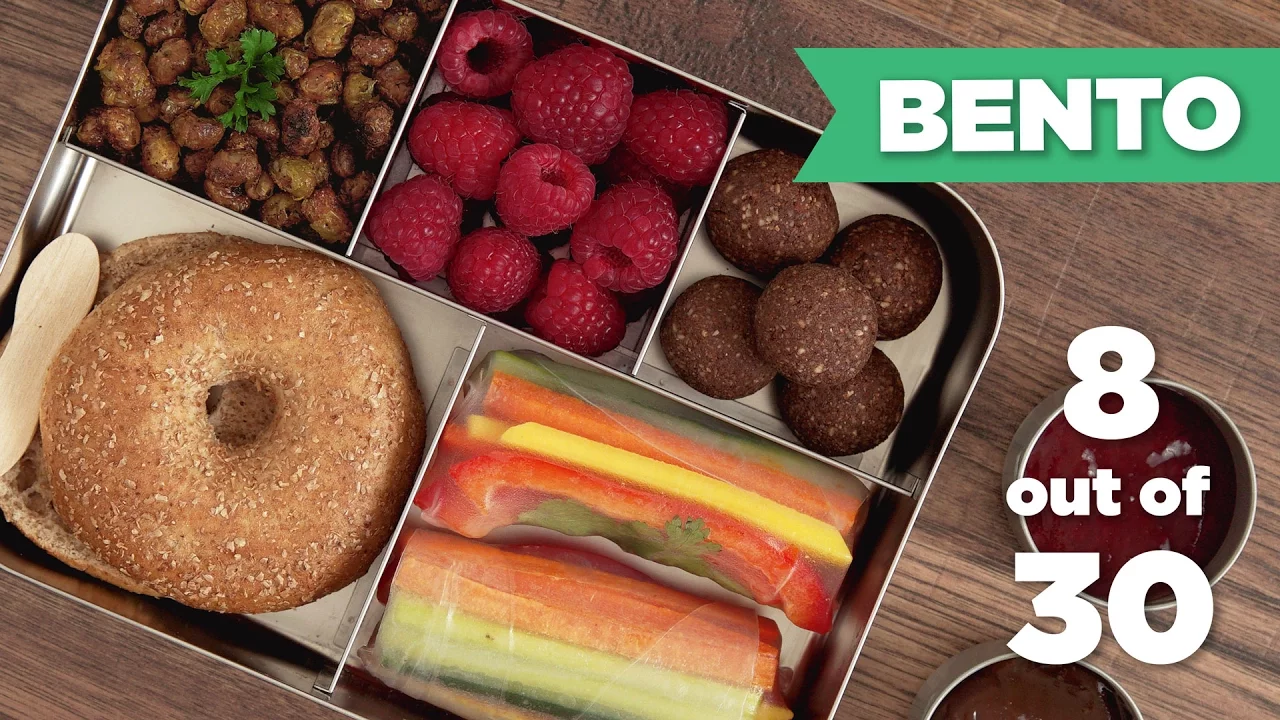Bento Box Healthy Lunch 8/30 (Vegan) - Mind Over Munch