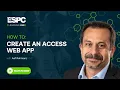 How to Create an Access Web App