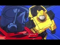 Transformers Devastation Bumblebee vs Devastator and Menasor Commander Mode