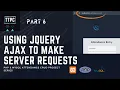 How to make PHP JQuery AJAX server requests PHP Attendance CRUD