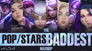 Download K/DA - THE BADDEST x POPSTARS - Mashup Male Version MP3