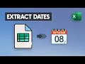 How to Extract Dates from Text in Excel - REGEXEXTRACT Formula to Get Date from cell