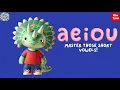 Short Vowels Fun Phonics Song with Cute Dinosaur for Kids a e i o u