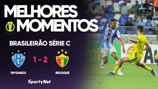 BRUSCÃO CALOU O MANGUEIRÃO - Paysandu 1x2 Brusque - Melhores Momentos - Série C