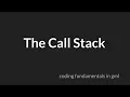 Call Stack GameMaker Studio 2