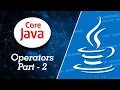 Learn Core Java in Hindi Operators - Part 2