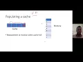 Furthest-in-Future Cache Eviction greedy algorithm