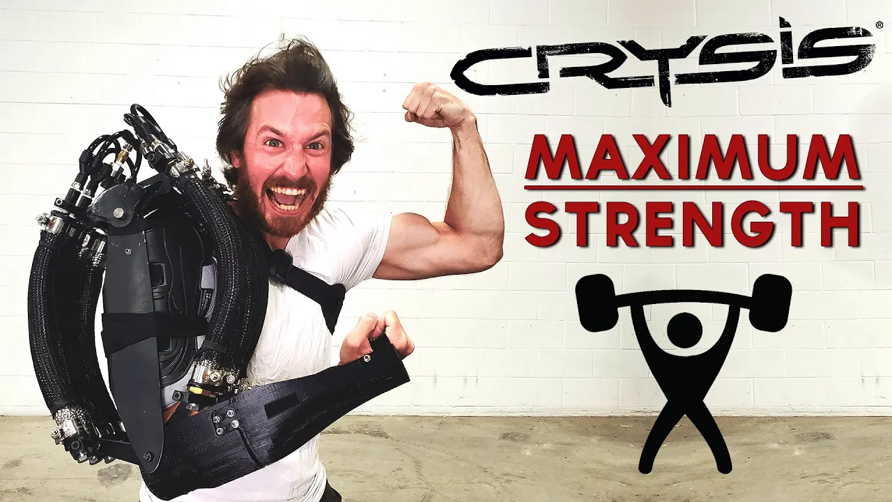 BIONIC ARM = MAXIMUM STRENGTH (Crysis Nanosuit IRL)
