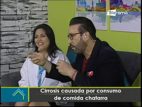 Cirrosis causada por consumo de comida chatarra