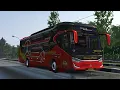 SHARE!? | REVIEW MOD BUSSID BUS SR3 PANORAMA ULTIMATE SUITES CLASS SALE ASXFM 🥵🔥