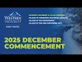 December 2025 Commencement - 2025 at 10 am