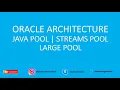 ORACLE ARCHITECTURE JAVA POOL STREAMS POOL LARGE POOL - PART 3 EXPLAINED IN TAMIL