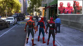 FINALLY WE SPOKE! SPIDERMAN THE SPIDERBROS PLAYING SPIDERMAN 2 (FUNNY FREE ROAM GAMEPLAY)