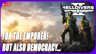 Helldivers 2 New Warbond and update live reactions