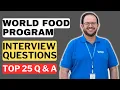 World Food Program Interview Questions and Answers for 2025