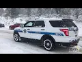2-21-19 Payson Arizona - Highway Patrol Vehicle Rescue Road Conditions