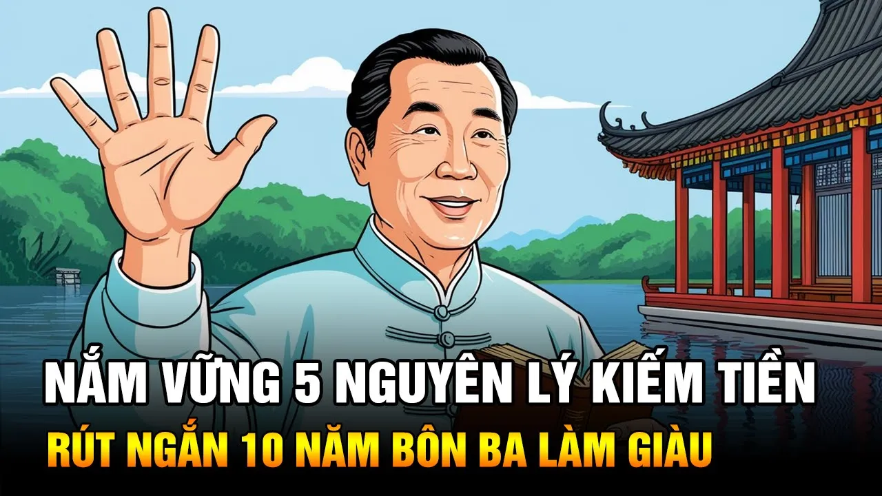 Outline Video Nắm Vững 5 Nguyên Lý Kiếm Tiền Này Sẽ Giúp Bạn Rút Ngắn 10 Năm Bôn Ba Làm Giàu