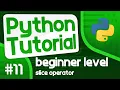 Python Programming Tutorial - Slice Operator