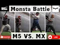 Monsta Mx M5 torch Comparison slowpitch bat review