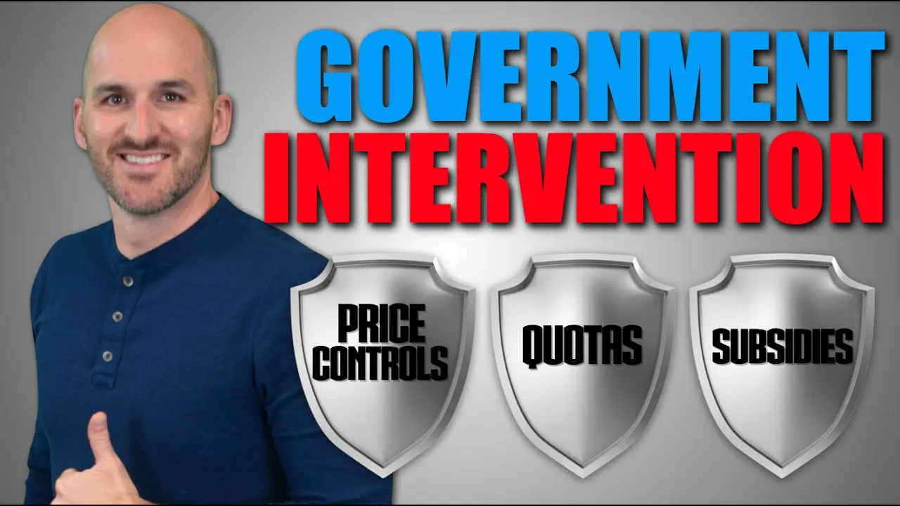 Micro: Unit 1.4 -- Government Intervention: Price Controls, Quotas, and Subsidies