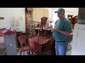 Steve of Tillotson Trading shows us what he believes is a Cushman Dining Set