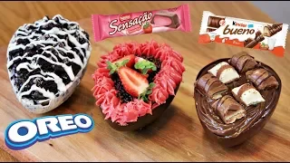 AS MELHORES RECEITAS DE OVOS DE PÁSCOA DE COLHER | OVOS RECHEADOS