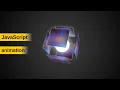 Create 3D Cube box animation in HTML SASS JavaScript