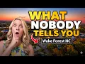 Is Wake Forest the BEST PLACE to Live Near Raleigh The REAL PROS CONS