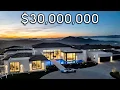 Touring a $30,000,000 California HILLTOP Mega Mansion with INSANE VIEWS!