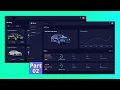React Admin Dashboard Design Tutorial React Admin Panel Design For Beginners PART - 02