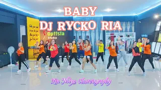 Download BABY REMIX | DJ RYCKO RIA | BAKAR KALORI DENGAN ZUMBA | CARDIO DANCE | TIKTOK VIRAL | ZIN MIYA MP3