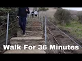 Actually Walking Up the CULVER CITY STAIRS aka BALDWIN HILLS SCENIC OVERLOOK
