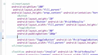 Android Application Development Tutorial 24 XML Padding and Setting Toggle to On YouTube