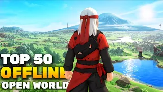 Top 50 OFFLINE Open World Games for Android & iOS | High Graphics