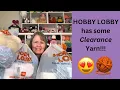 Hobby Lobby Clearance Yarn Haul WIPS