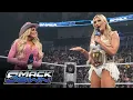 Tiffany Stratton chooses to battle Trish Stratus at Evolution SmackDown highlights July 4 2025