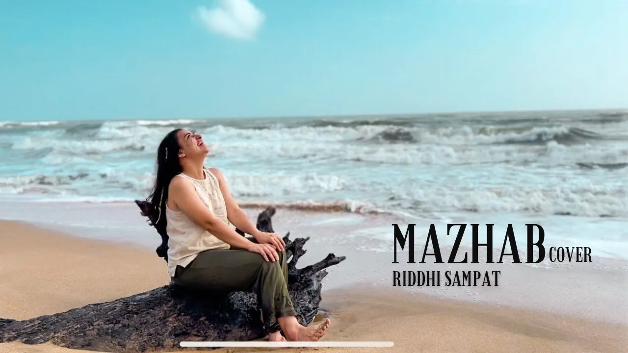 Mazhab (Flute & Vocal Cover) | Riddhi Sampat | Shashank Acharya