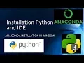 Installation Python and IDE using Anaconda
