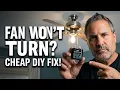 DIY Ceiling Fan Not Turning - Cheap Repair Harbor Breeze Capacitor