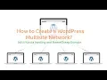 How to Create a WordPress Multisite Network in 2020