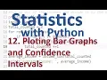 Bar Graphs and Plotting Confidence Intervals with Python