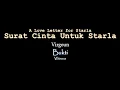 Download Lagu Surat Cinta Untuk Starla x Bukti - Virgoun (Mashup)