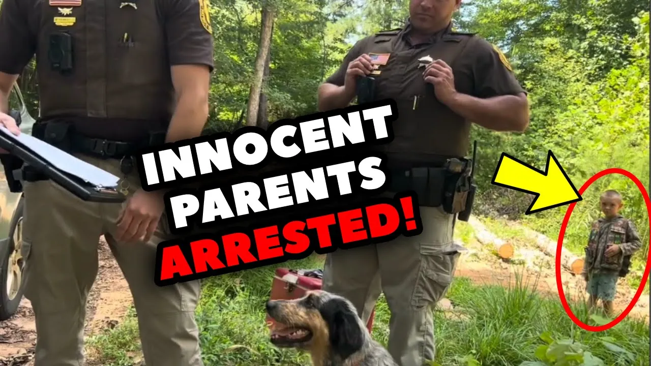 Mom Pleads as COPS Arrest BOTH PARENTS in Front of 7-year Old Son!