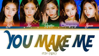 ITZY 있지 YOU MAKE ME Color Coded Lyrics Han Rom Eng 가사 