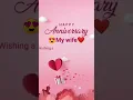 Lagu Happy anniversary my wife ❤ #trending #viral #love #poetry #enjoyment